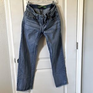 Men’s Rock & Roll Denim Pistol Straight Jeans Size 32X34